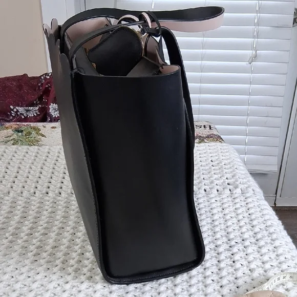 Kate Spade Black and Pink Tote Bag - Picture 4 of 14